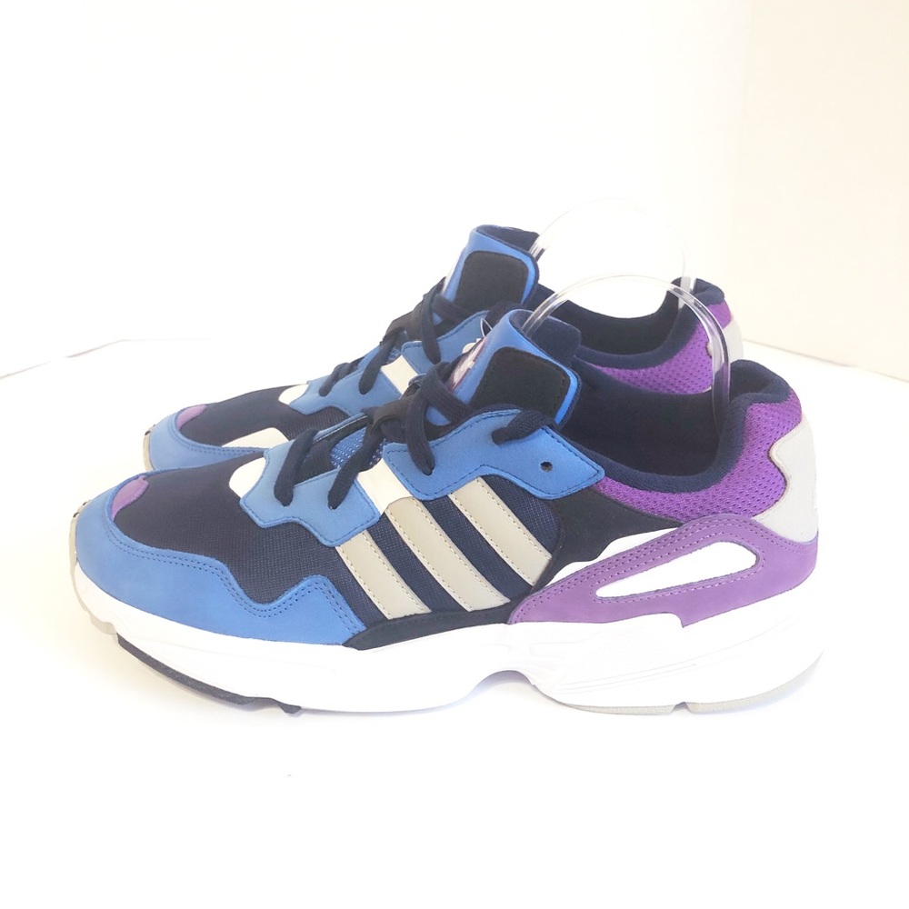Adidas Yung 96 Athletic Comfort Sneakers Blue purple Shoe. Size 11.5. Classy